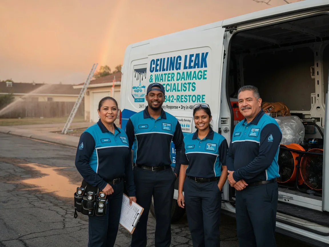 Ceiling Leak Cleanup company in Gallaway, TN
