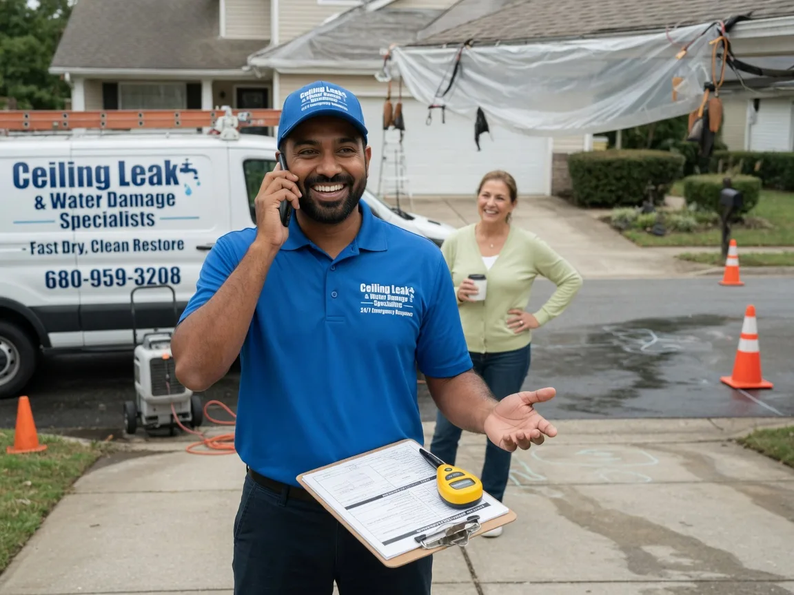 Ceiling Leak Cleanup Gallaway, TN FAQs